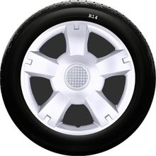 Opel SKS-SJS 201 14 İnç 4 Adet Kırılmaz Jant Kapağı