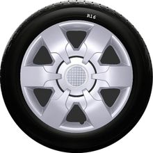 Opel SKS-SJS 413 16 İnç 4 Adet Kırılmaz Jant Kapağı