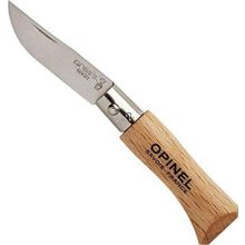 Opinel Inox No-8 Kayın Saplı Bağ Çakısı