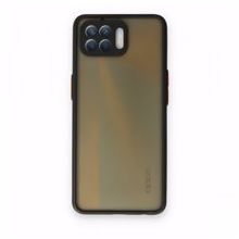 Oppo Reno 4 Lite Montreal Silikon Kapak Siyah Kılıf