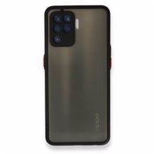 Oppo Reno 5 Lite Montreal Silikon Kapak Siyah Kılıf