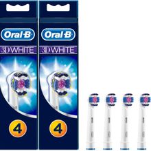 Oral-B 2x4 Adet 3D White Siyah Diş Fırçası Yedek Başlığı