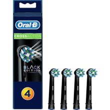 Oral-B Cross Action Black Edition Siyah 4'lü Diş Fırçası Yedek Başlık
