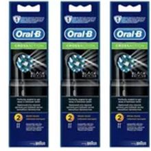 Oral-B Cross Action Siyah 2x3 Adet Diş Fırçası Yedek Başlığı