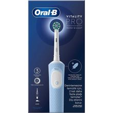 Oral-B D103 Vitality Pro Mavi Protect X Clean Şarjlı Diş Fırçası