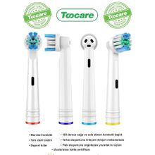 Oral-B EB20P 4 Adet Uyumlu Şarjlı Diş Fırçası Yedek Başlık