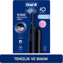 Oral-B IO 2 Şarjlı Siyah Diş Fırçası+Seyahat Kabı