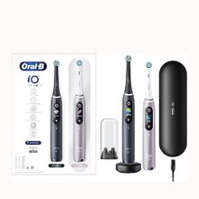 Oral-B iO - 9 Şarjlı Pembe Siyah 2'li Set Diş Fırçası