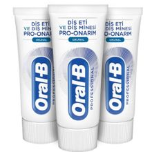Oral-b Pro-onarım Diş Eti ve Diş Minesi 3x50 ml Diş Macunu
