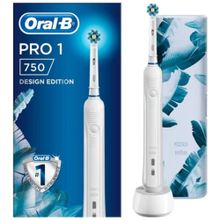 Oral-B Pro1 750 Beyaz Şarj Edilebilir Diş Fırçası ve Seyahat Kabı