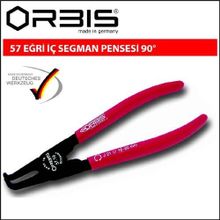 Orbis 57-190 180 mm 90 Derece Eğri İç Segman Pensesi