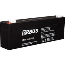 Orbus 12 Volt 2.2 Amper 178x34x60 mm - 907 g Yatay Akü