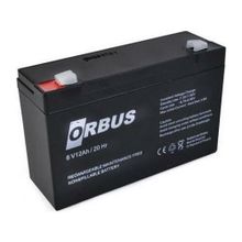 Orbus 6 Volt 12 Amper 150x50x94 mm 1600 gr Amper Akü