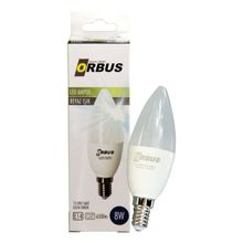 Orbus ORB-8W C37 E14 650 LMN 8 Watt Beyaz Tasarruflu Ampul