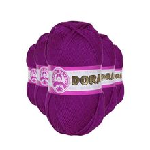 Ören Bayan 047 Mor 5 Adet 100 gr Dora El Örgü İpi Yünü