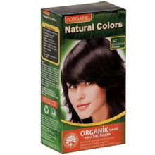Organic Natural Colors 6C Koyu Küllü Kumral Saç Boyası