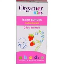 Organier Kids Çilek Aromalı 200 ml Şurup