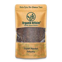 Organik Bitkim 250 gr Tane Siyah Hardal Tohumu