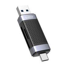 Orico CD2D-AC2-BK-EP USB Type-C SD TF Micro SD Kart Okuyucu