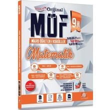Orijinal Yayınları 9. Sınıf 2025 Matematik Möf Mikro Öğreten Fasiküller