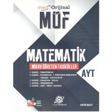 Orijinal Yayınları AYT Matematik MÖF Mikro Öğreten Fasiküller