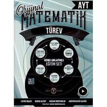 Orijinal Yayınları AYT Matematik Türev Konu Anlatımlı