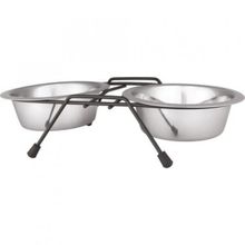 Oripet Ddwf2bcp 3qtı 25 cm 2.84 lt Ayaklı İkili Metal Mama Kab