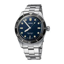 Oris 01 733 7707 4055-07 8 20 18 Divers Sixty Five Gri Çelik Erkek Kol Saati