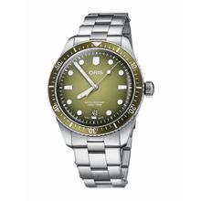 Oris 01 733 7707 4057-07 8 20 18 Divers Sixty Five Date Gri Çelik Erkek Kol Saati