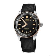 Oris 01 733 7707 4354-07 4 20 18 Divers Sixty Five Siyah Erkek Kol Saati