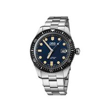 Oris 01 733 7720 4055-07 8 21 18 Divers Sixty Five Gri Çelik Erkek Kol Saati