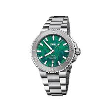Oris 01 733 7730 4137-07 8 24 05PEB Aquis Oris X Bracenet Gri Çelik Erkek Kol Saat