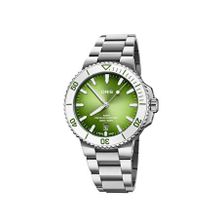 Oris 01 733 7787 4137-07 8 22 Aquis Date Taste Of Summer Gri Çelik Erkek Kol Saati