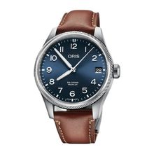 Oris 01 751 7761 4065-07 6 20 07LC Big Crown Propilot Big Date Kahverengi Deri Erkek Kol Saati