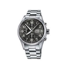 Oris 01 774 7699 4063-07 8 22 19 Big Crown Propilot Chronograph Gri Çelik Erkek Kol Saati