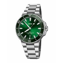 Oris Aquis Date 01 733 7787 4157-07 8 22 04PEB Gri Çelik Erkek Kol Saati