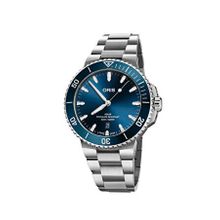 Oris Aquis Date 01 733 7789 4135-07 8 23 04PEB Gri Çelik Erkek Kol Saati