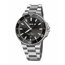 Oris Aquis Date 01 733 7789 4154-07 8 23 04PEB Gri Çelik Erkek Kol Saati