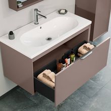 Orka Clay 100 cm Banyo Dolabı