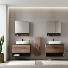 Orka Knidos 70 CM Navaro Dolaplı Ayna Banyo Dolabı Takımı