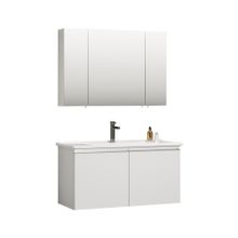 Orka Terme 100 cm Mdf Kaşmir Taş Banyo Dolabı