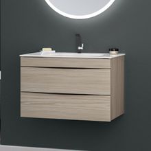 Orka Vento 80 cm Mdf Glassgow Banyo Dolabı