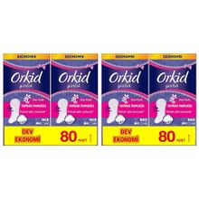 Orkid 2x80 Deo Fresh Yaprak Pamuksu İnce Günlük Ped
