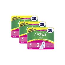 Orkid 3x28'li Maxi Uzun Süper Ekonomik Paket Hijyenik Ped