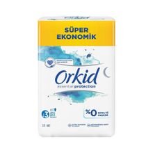 Orkid Essential Protection 3 Ultra Gece 18'li Hijyenik Ped