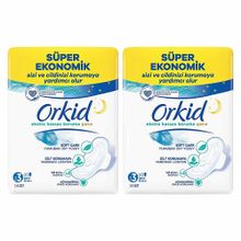 Orkid Extra Hassas Koruma 2x14'lü Gece Hijyenik Ped