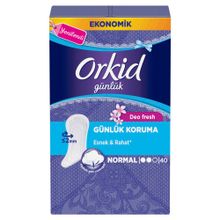 Orkid Günlük Deofresh Normal Ekonomik Paket 40 Ped