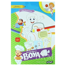 Örneğe Bak ve Boya - Mavi - Kollektif