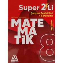 Örnek Akademi Yayınları - 8. Sınıf Süper İkili Matematik Seti