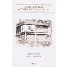 Orta Karadeniz Bölgesinde Kırsal Bir Yerleşim Sinop - Boyabat Akyörük Köyü Alıç Yaylası - Uzay Yergün